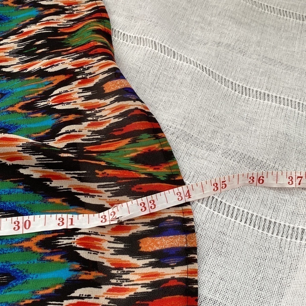 Speed Control sleeveless mini sundress with stunning bright colors. - Picture 14 of 16